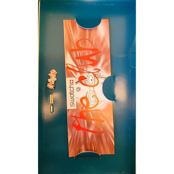 Swatch watch LOOKA GZ700 1996 Collectors Special Designed by S. Pirovano NEW - Picture 14 of 16